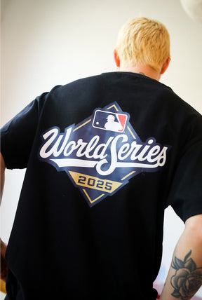 Toronto Blue Jays World Series 2025 Heavyweight T-Shirt - Black