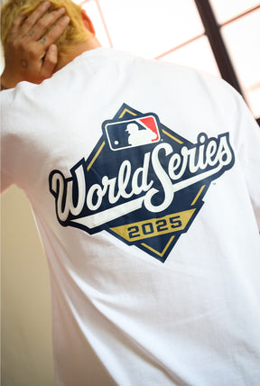 Toronto Blue Jays World Series 2025 Heavyweight T-Shirt - White