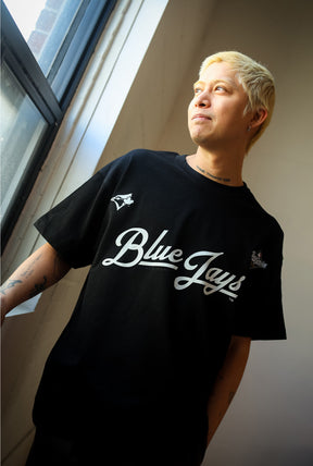 Toronto Blue Jays Script World Series 2025 Heavyweight T-Shirt - Black
