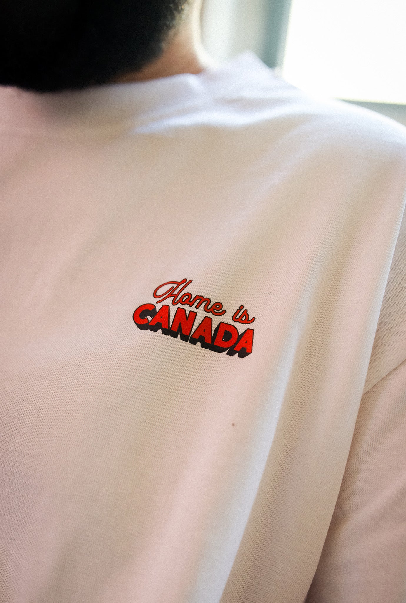 Home is Canada Heavyweight T-Shirt - White