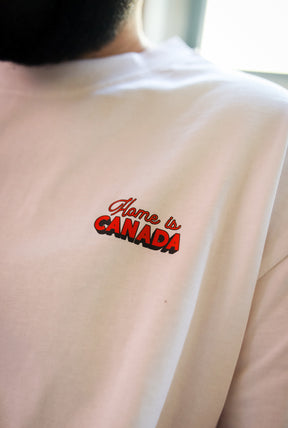Home is Canada Heavyweight T-Shirt - White