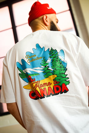 Home is Canada Heavyweight T-Shirt - White