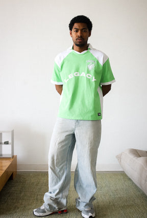 Jersey de bloque de color de Boston Legacy FC - Blanco / Verde