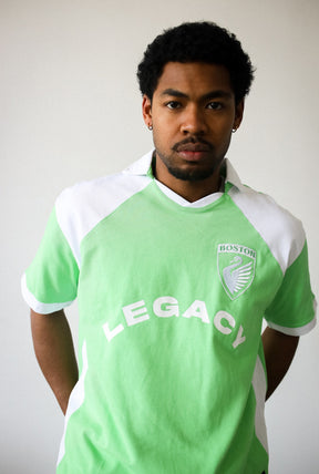 Jersey de bloque de color de Boston Legacy FC - Blanco / Verde