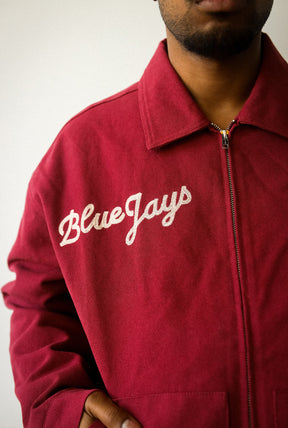 Veste de travail des Blue Jays de Toronto, champions 1992/1993 - Bordeaux