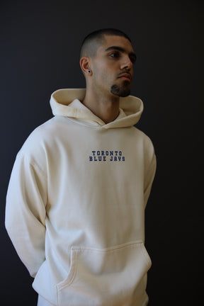 Toronto Blue Jays Heavyweight Hoodie - Ivory