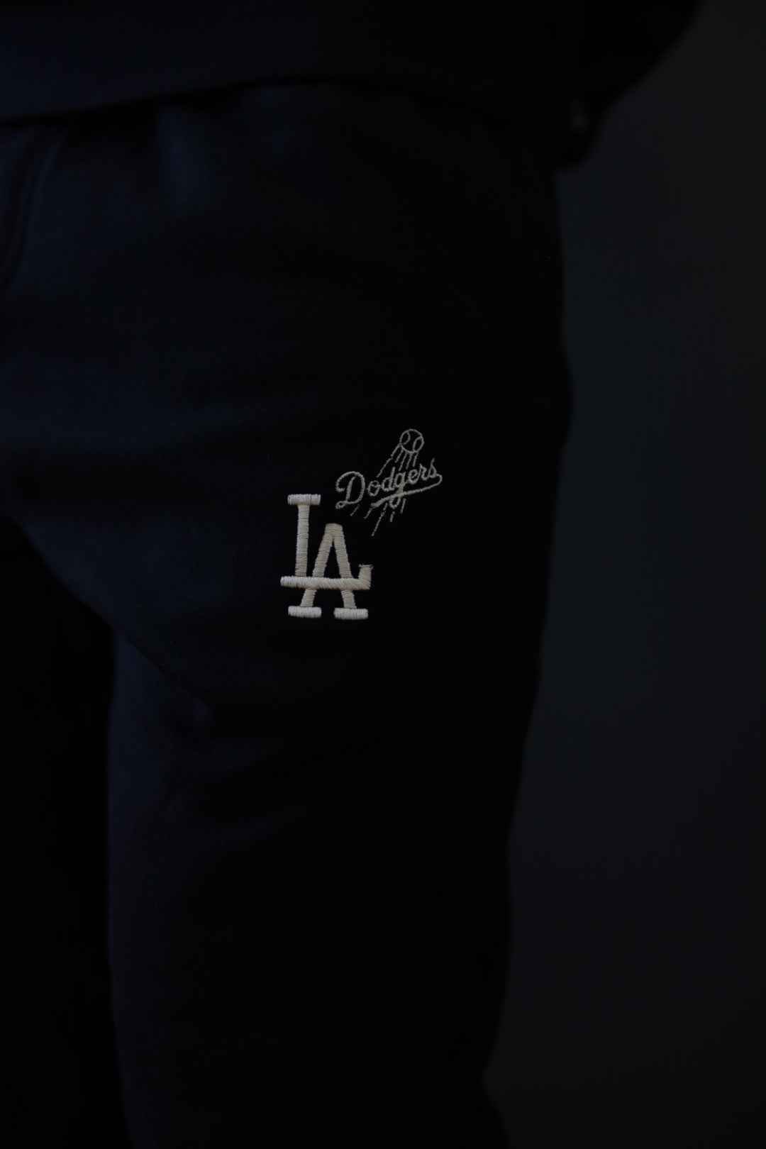 Los Angeles Dodgers Heavyweight Jogger - Black