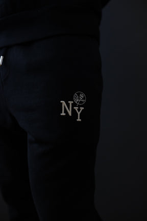 New York Yankees Heavyweight Jogger - Black