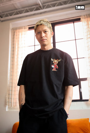 FIFA World Cup 2026™ Canada Mascot Heavyweight T-Shirt - Black