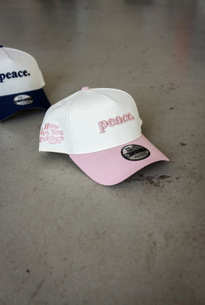 Peace How Are You Really 9FORTY Adjustable Cap - Dusty Pink