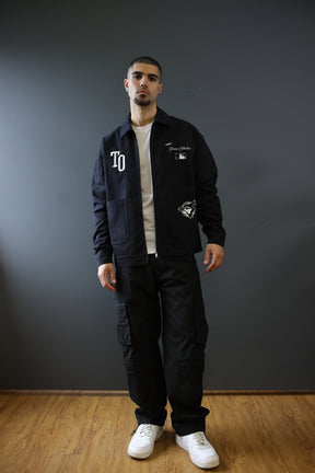 Toronto Blue Jays Work Jacket - Black