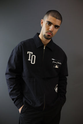 Toronto Blue Jays Work Jacket - Black