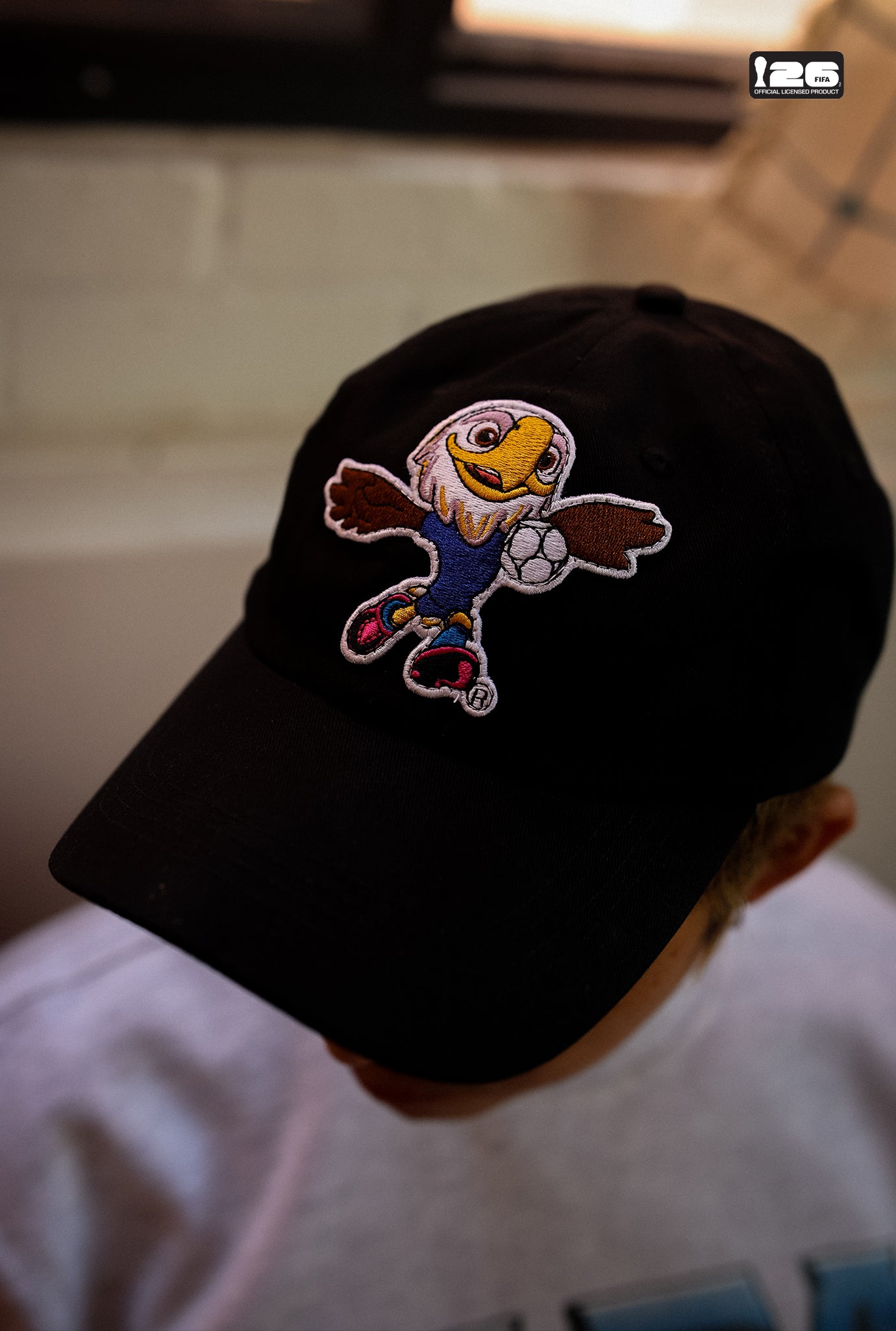 FIFA World Cup 2026™ USA Mascot Dad Cap - Black