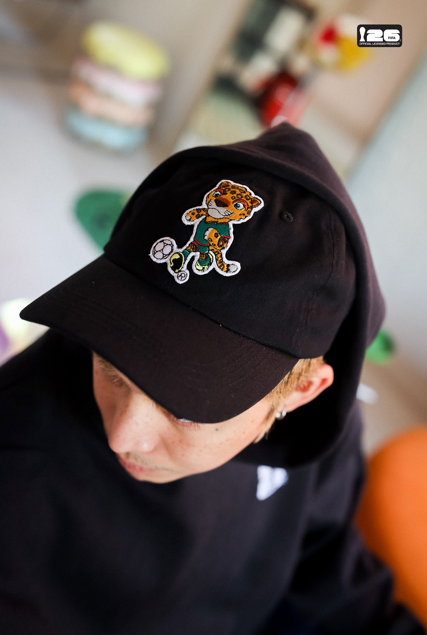 FIFA World Cup 2026™ Mexico Mascot Dad Cap - Black