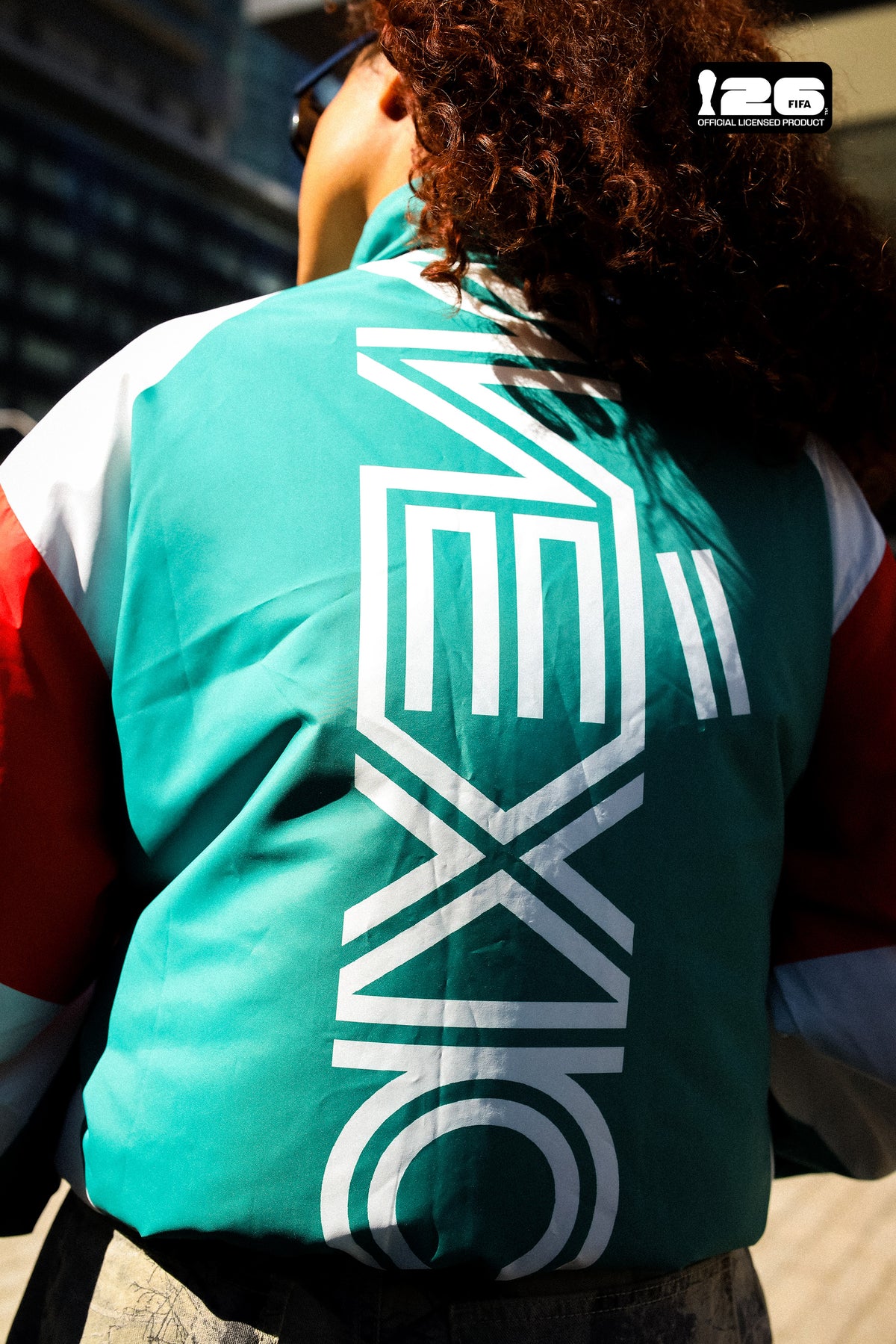 FIFA World Cup 2026™ Mexico Nylon Windbreaker - White / Green