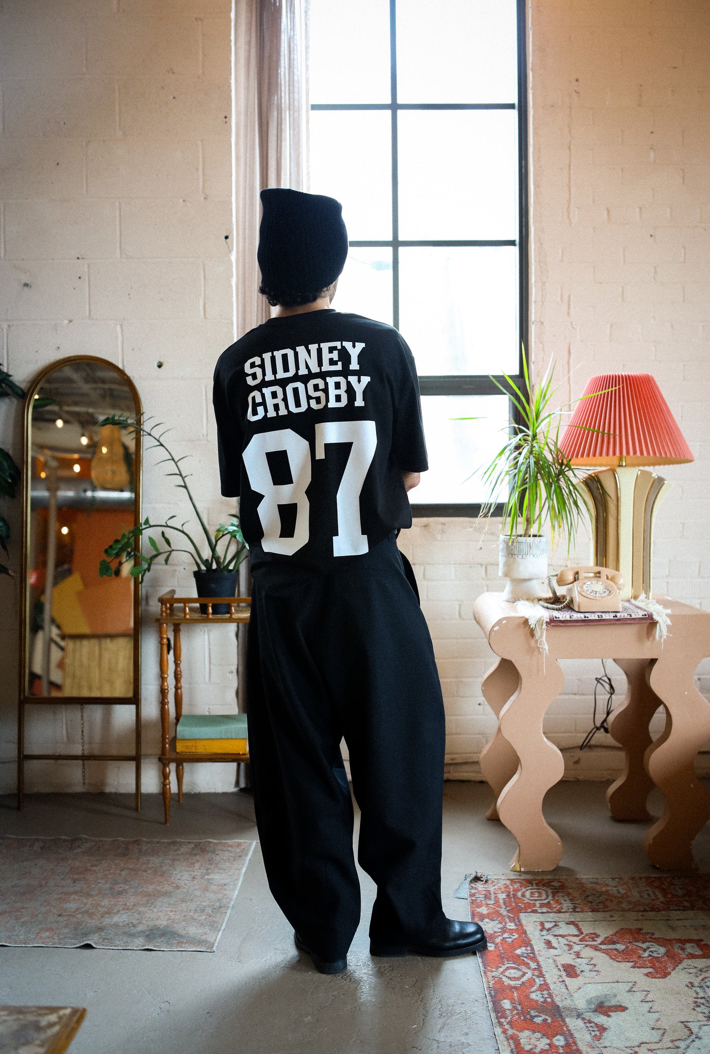 Sidney Crosby Memorial Heavyweight T-Shirt - Black