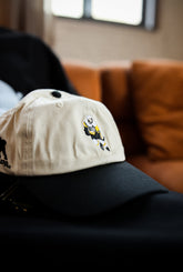 Sidney Crosby Two Tone Dad Cap - Ivory / Black