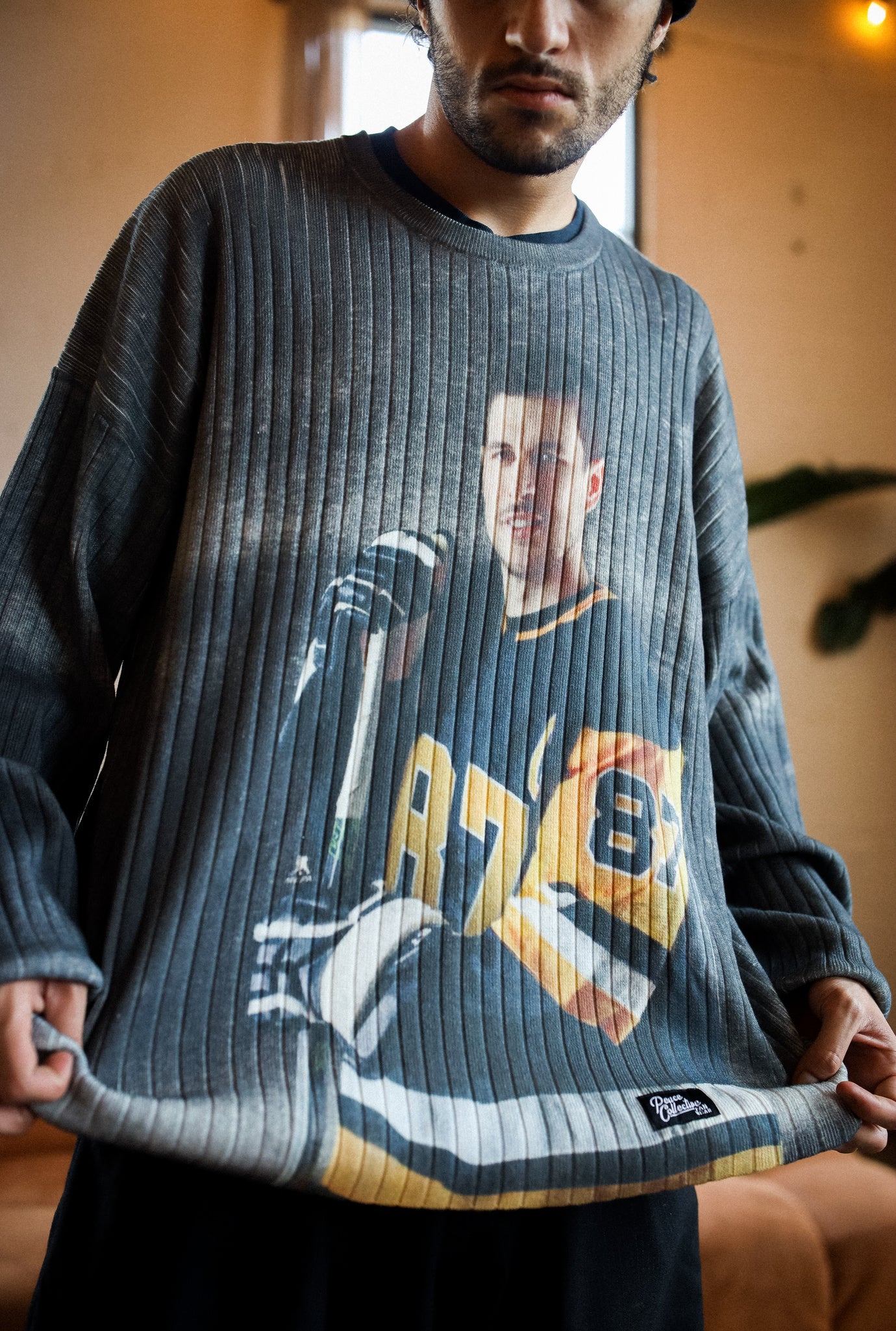 Sidney Crosby Knit Crewneck - All Over Print