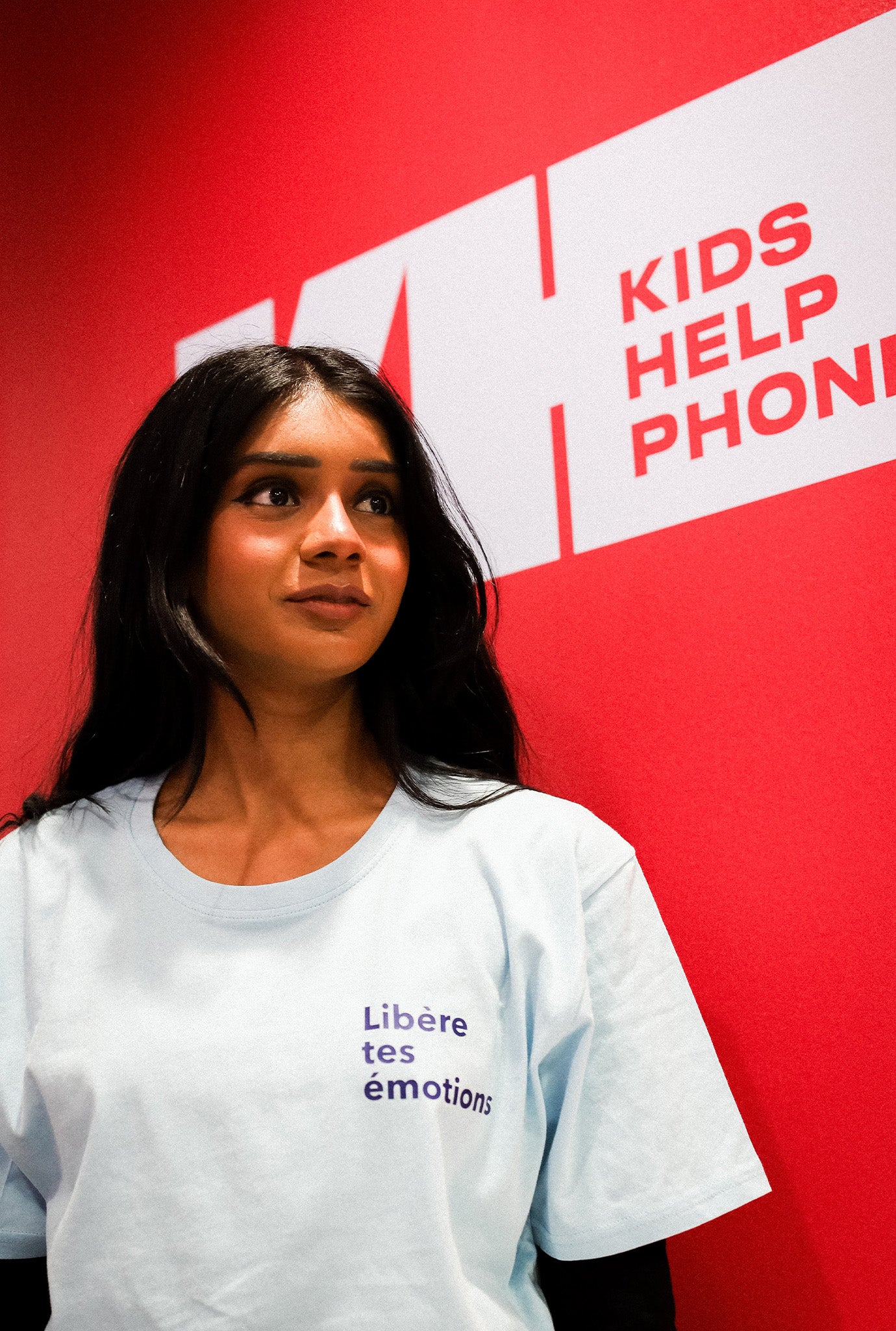 Kids Help Phone Libère Tes Émotions T-Shirt - Light Blue
