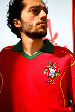 Portugal Knit Jersey - Red