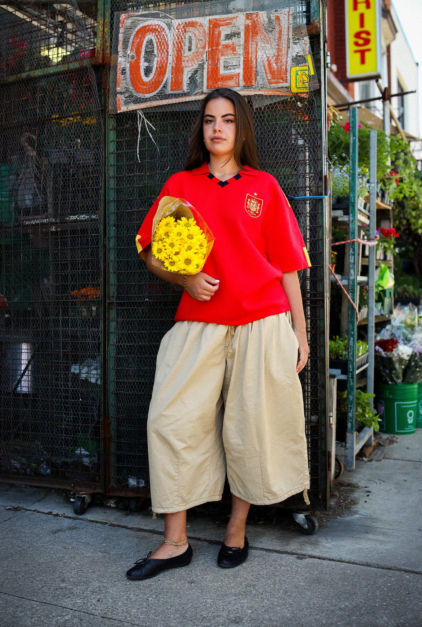 Spain Knit Jersey - Red