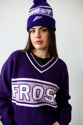 Minnesota Frost Beanie - Purple