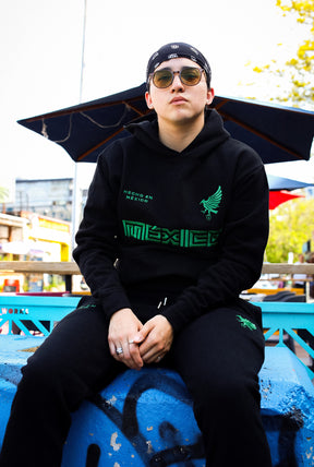 Mexico Heavyweight Jogger - Black