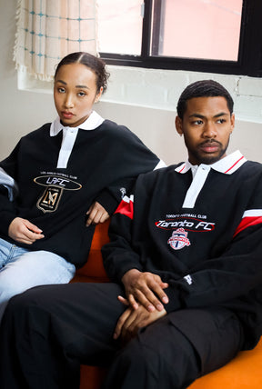Toronto FC Oversized Rugby - Black / Red
