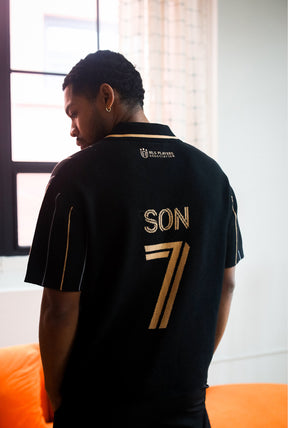 Son Heung-min Knit Jersey - Black