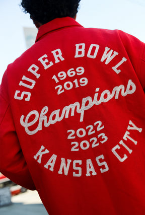 Kansas City Chiefs Work Jacket - Red