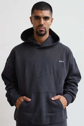 Peace Basics Heavyweight Hoodie - Black