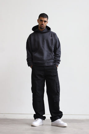 Peace Basics Heavyweight Hoodie - Black