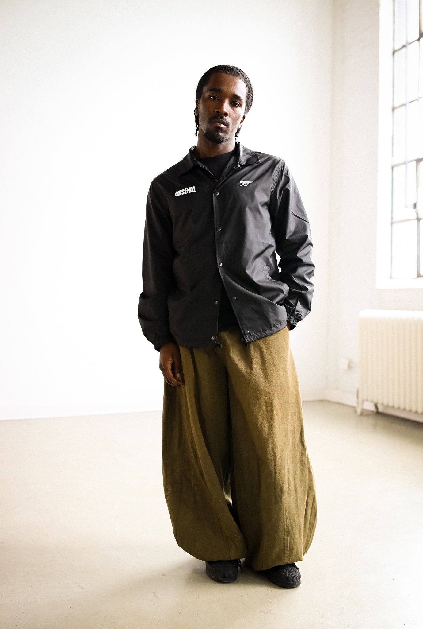 Arsenal FC Trainerjacke - Schwarz