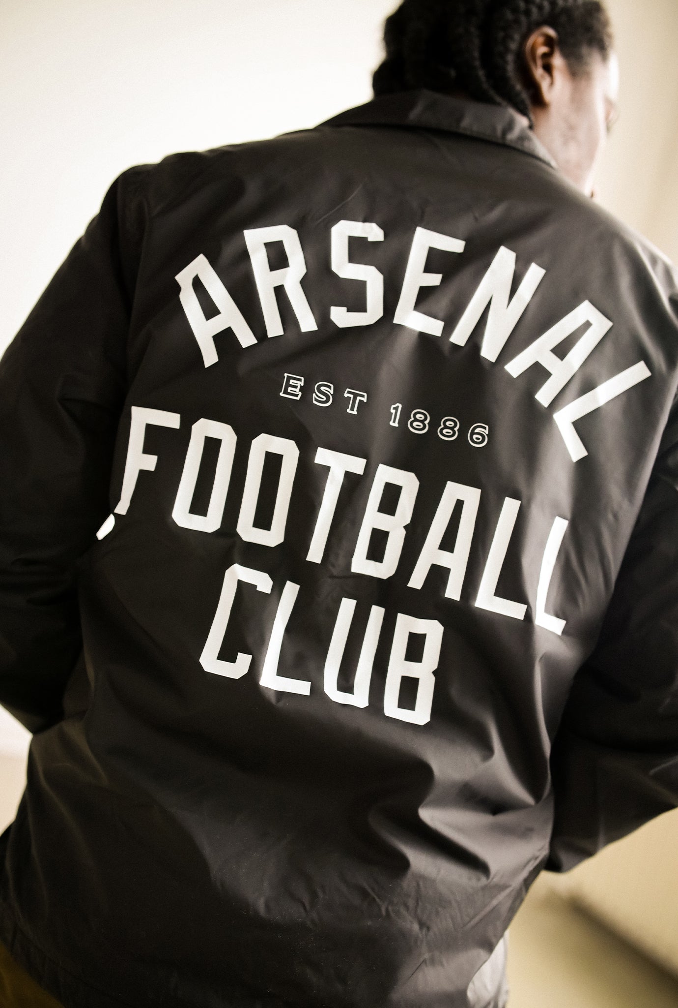 Arsenal FC Trainerjacke - Schwarz