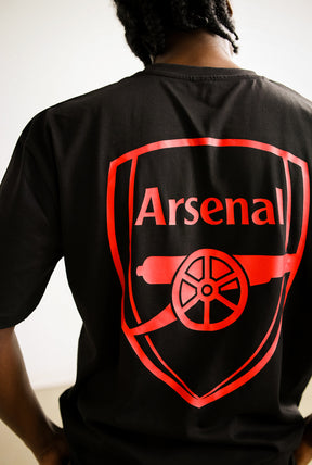 Arsenal F.C. Heavyweight T-Shirt - Black