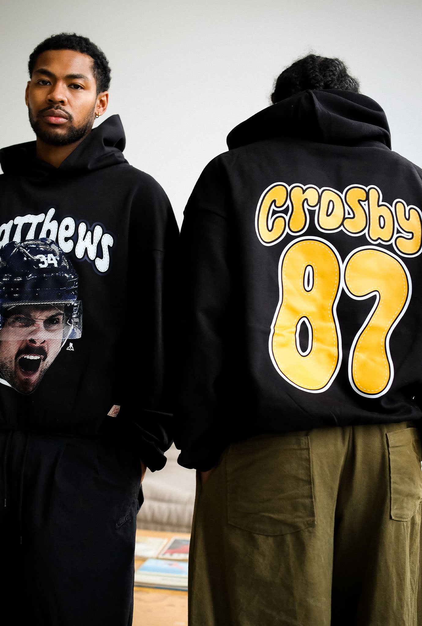 Sidney Crosby Relaxed Hoodie - Black