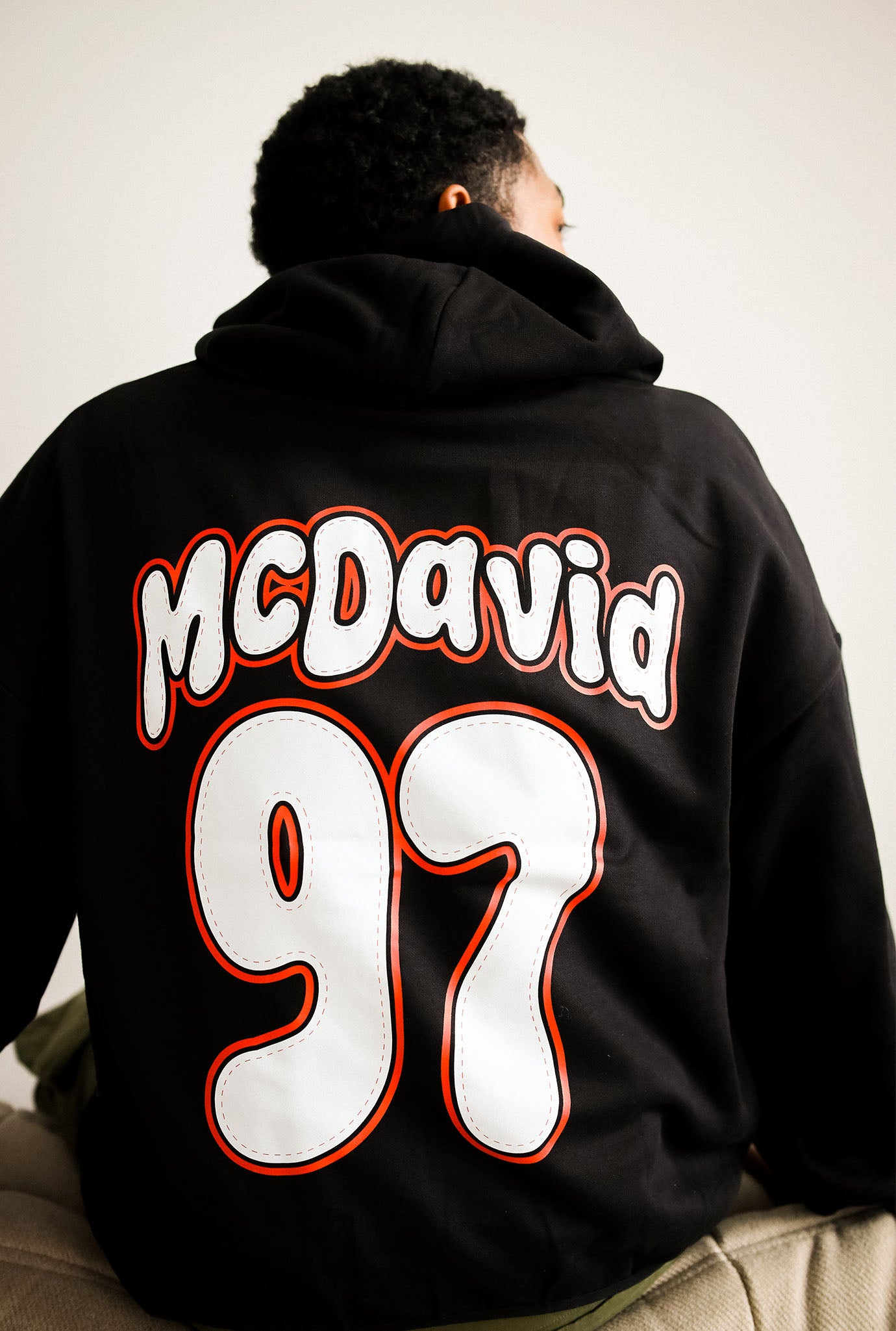 Connor McDavid Relaxed Hoodie - Black