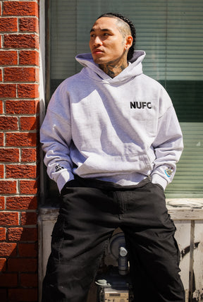 Newcastle United Essentials Hoodie - Ash