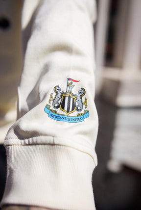 Newcastle United Essentials Quarter Zip - Ivory