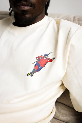 T-shirt Alexander Ovechkin Heavyweight - Ivoire