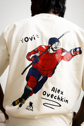 T-shirt Alexander Ovechkin Heavyweight - Ivoire