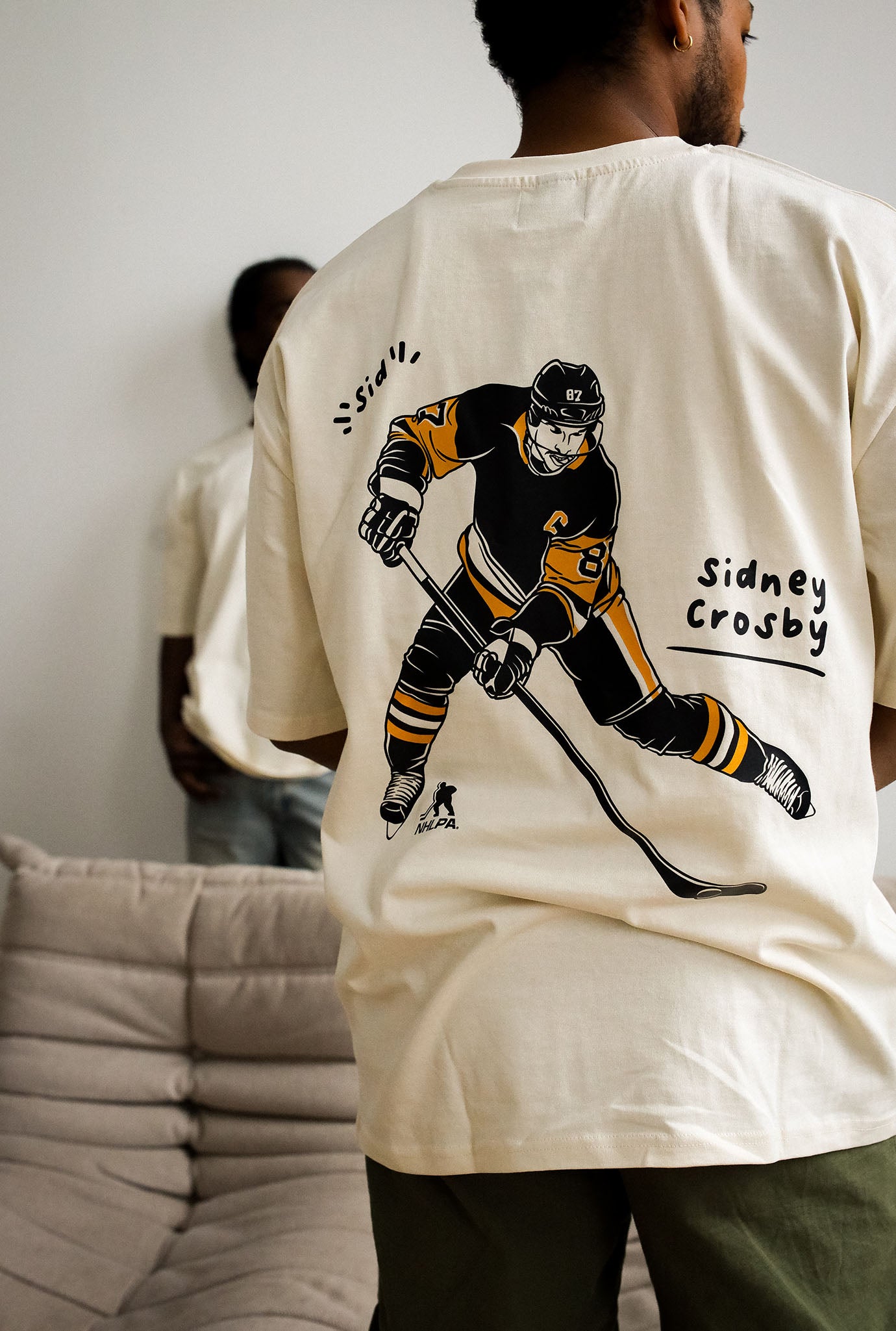 Connor McDavid Schwergewichts-T-Shirt - Elfenbein