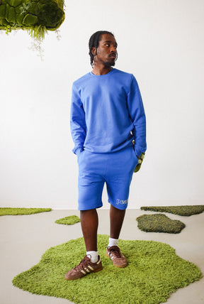 Peace Basics Crewneck - Royal