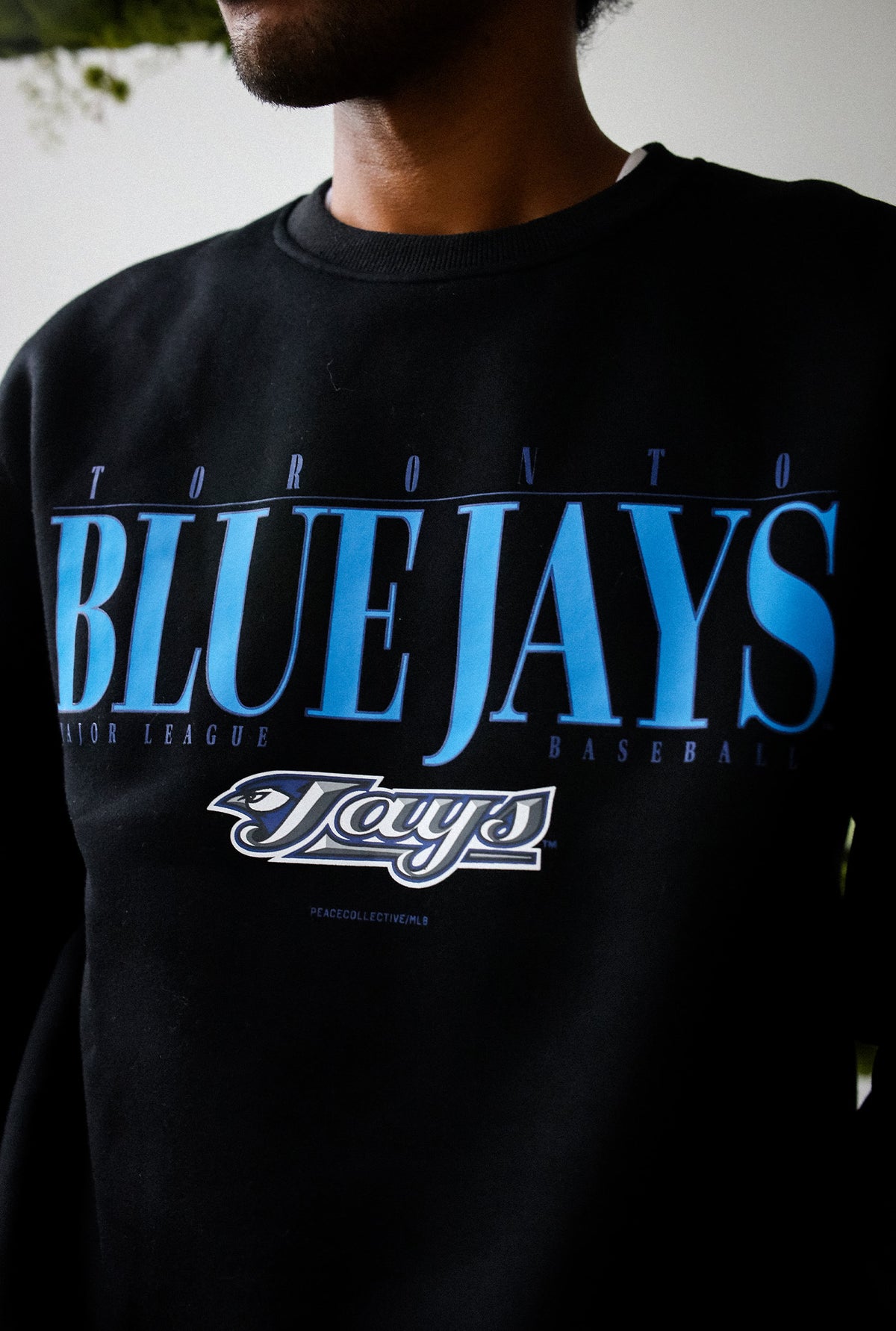 Schwerer Rundhalsausschnitt von Toronto Blue Jays - Schwarz