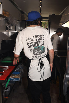 P/C x BEAR Steak Sandwiches Ad T-Shirt - Ivory