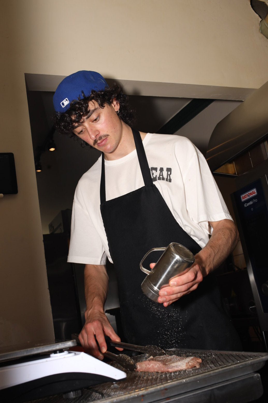 P/C x BEAR Steak Sandwiches Ad T-Shirt - Ivory