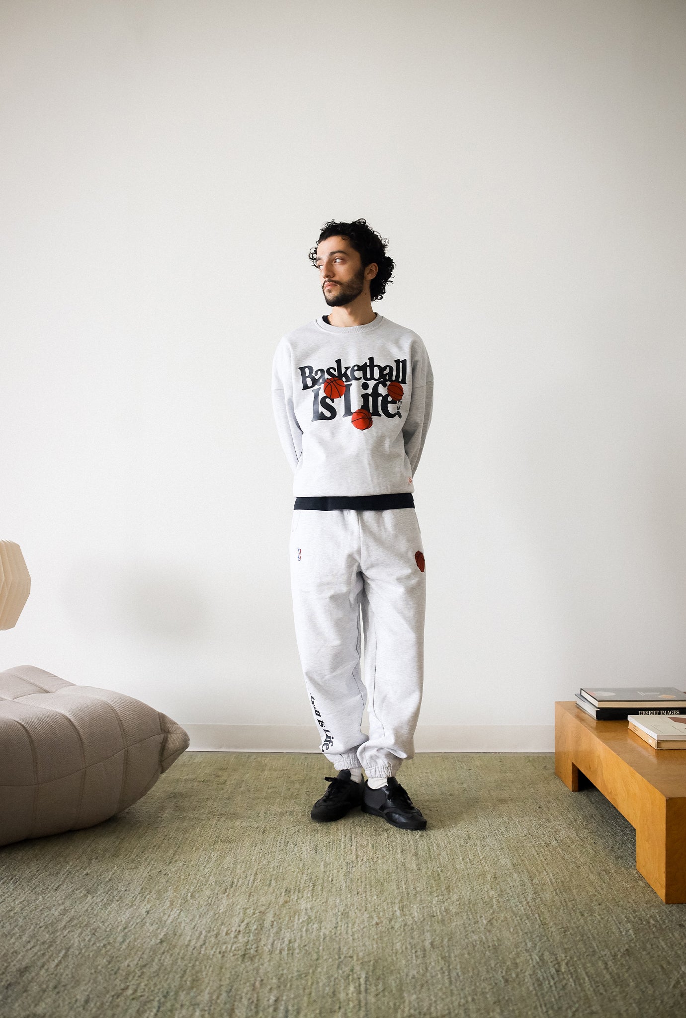 Basketball is Life SuperHeavy™️ Crewneck - Ash