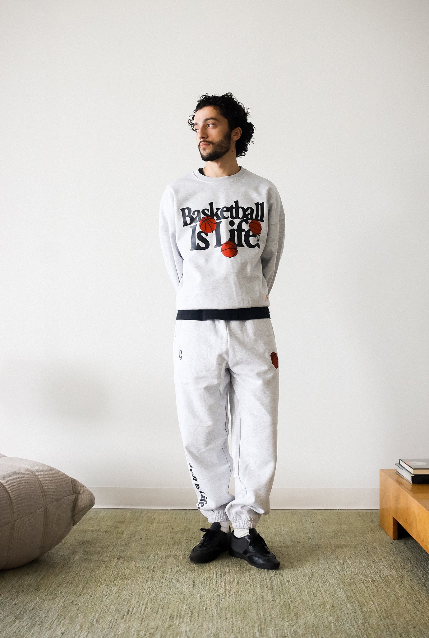 Basketball is Life SuperHeavy™️ Jogger - Ash