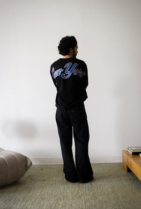 New York Knicks Spirit Heavyweight T-Shirt - Black