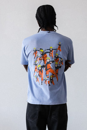 P/C x Naruto Heavyweight T-Shirt - Pebble Blue